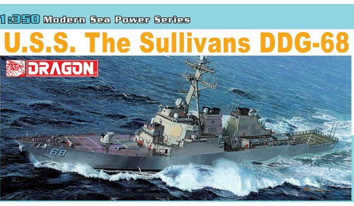 USS The Sullivans DDG-68 1/350 Dragon 0