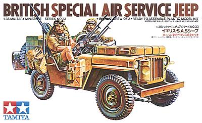 British Special Air Service Jeep 1/35 Tamiya