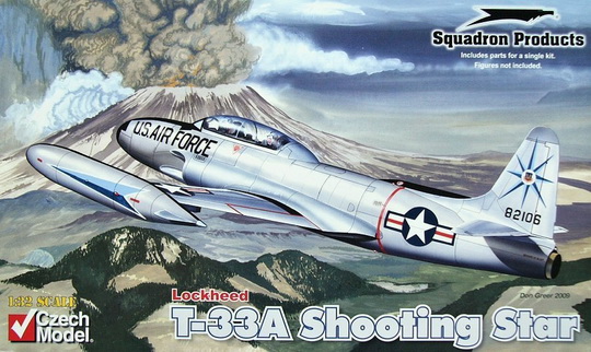 Lockheed T-33A Shooting Star 1/32 Czech Model