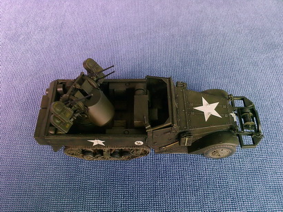 US Half Track M16 Multiple Gun Carriage 1/35 finished by Modelivery
