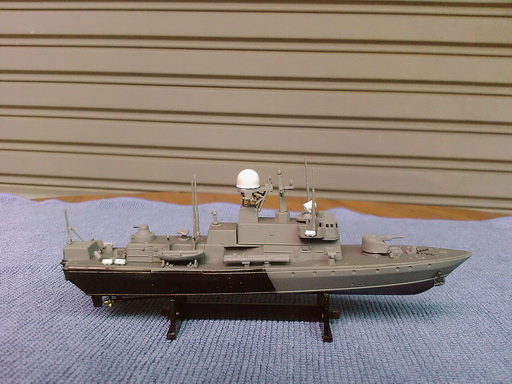 Pauk II Corvette 1/400 finished by Modelivery