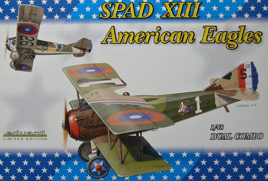 Spad XIII American Aces DUAL COMBO 1/48 Eduard