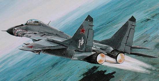 MiG-29A Shark 1/72 Bilek