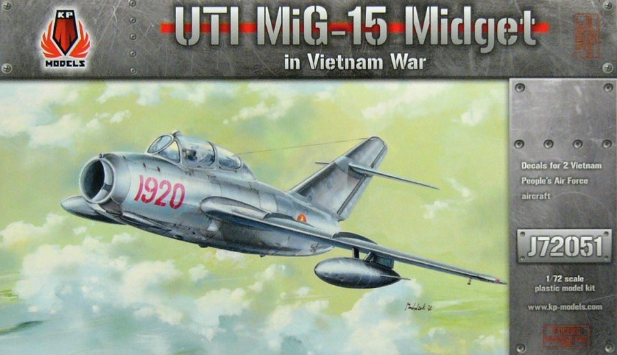 UTI MiG-15 Midget in Vietnam War 1/72 KP