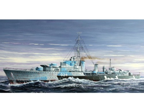 HMS Huron 1/700 Trumpeter