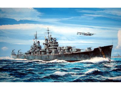 USS Baltimore 1/700 Trumpter