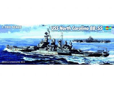 USS North Carolina BB-55 1/700 Trumpeter