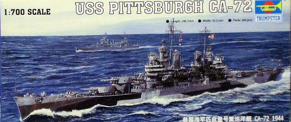 USS Pittsburgh 1/700 Trumpeter