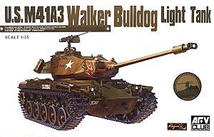 US M41A3 Walker Bulldog Light Tank WWII (w/Alum. Parts) 1/35 AFV