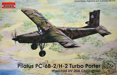 Pilatus PC-6B-2/H-2 Turbo-Porter 1/48 Roden
