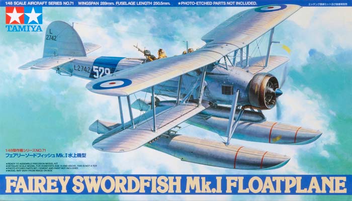 Fairey Swordfish Mk.1 Floatplane 1/48 Tamiya