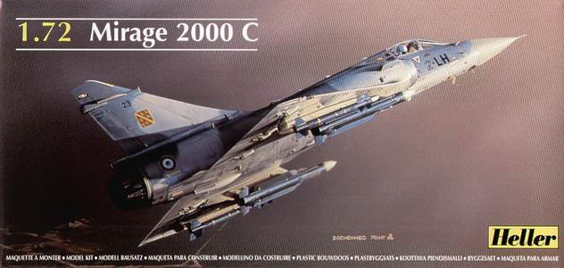 Mirage 2000 C 1/72 Heller