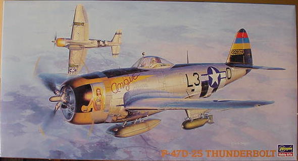 P-47D-25 Thunderbolt 1/48 Hasegawa