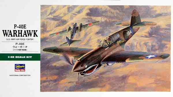 P-40E Warhawk 1/48 Hasegawa