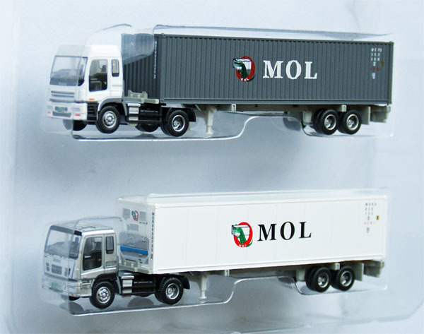 The Trailer Collection \quot;MOL\quot; - Tomytec 1/150 N scale