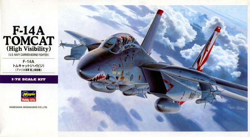 F-14A Tomcat (high visibility) 1/72 Hasegawa