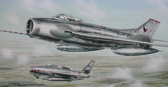 MiG-19S FarmerC 1/72 Bilek