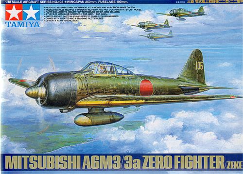 A6M3/3a Zero (Zeke) 1/48 Tamiya