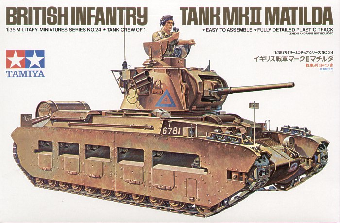 British Infantry Tank Mk.II Matilda 1/35 Tamiya