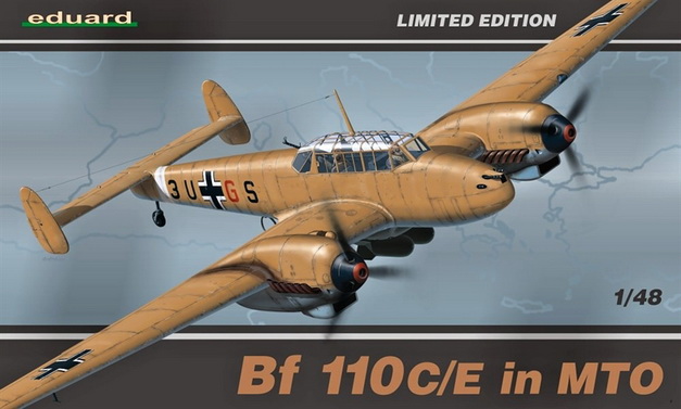 Bf 110C/E in MTO (Limited Edition) 1/48 Eduard