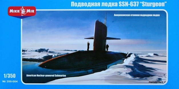 SSN-637 \'Sturgeon\' U.S. Submarine 1/350 MIKRO-MIR