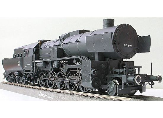 Germany train model BR42 Steam locomotive LILIPUT HO Scale