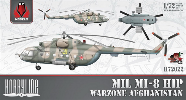 Mil Mi-8 Hip Warzone Afghanistan 1/72 KP Models