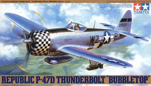 P-47D Thunderbolt Bubbletop 1/48 Tamiya