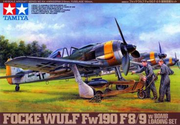 Fw190 F-8/9 w/Bomb Loading Set 1/48 Tamiya
