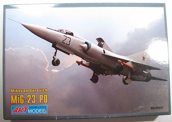 MiG-23PD STOL aircraft 1:72 Art Model