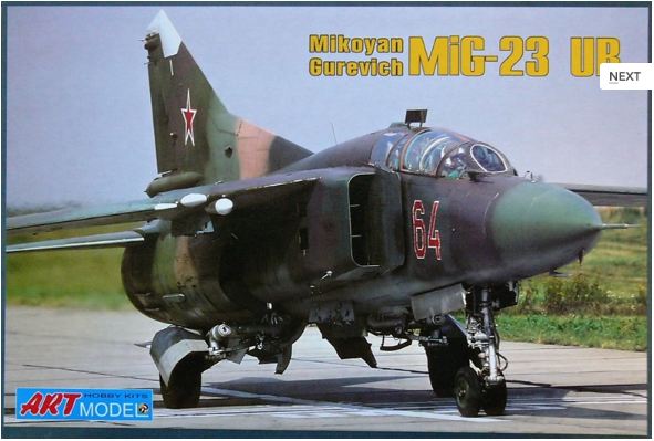 MiG-23UB Mikoyan aircraft 1:72 ArtModel