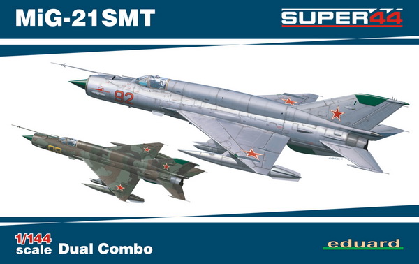 MiG-21SMT   (Dual Combo) 1/144 Eduard