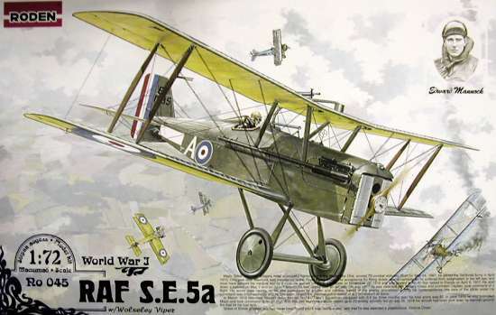 RAF S.E.5a 1/72 Roden