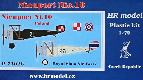 Nieuport Ni.10 (Poland, Siam AF) 1/72 HR Model