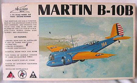 Martin B-10 1/72 William Brothers