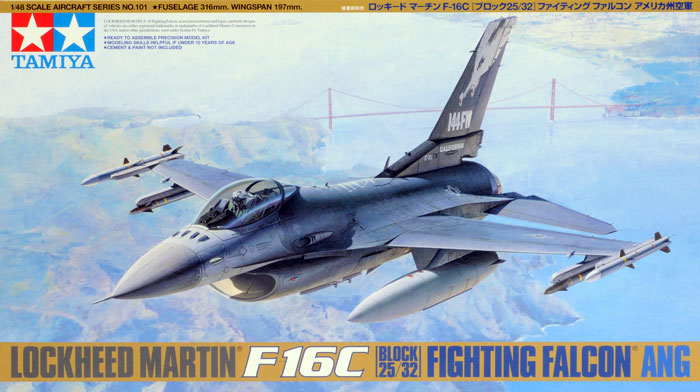 F-16C [Block 25/32] 1/48 Tamiya