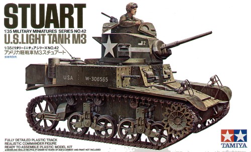 U.S. M3 Stuart 1/35 Tamiya