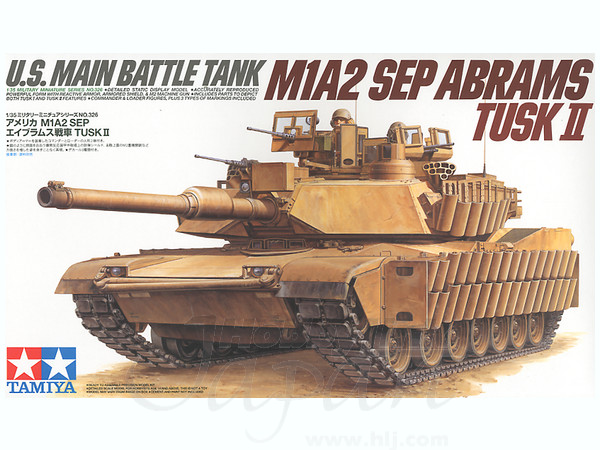 M1A2 SEP Abrams TUSK I/II 1/35 Tamiya