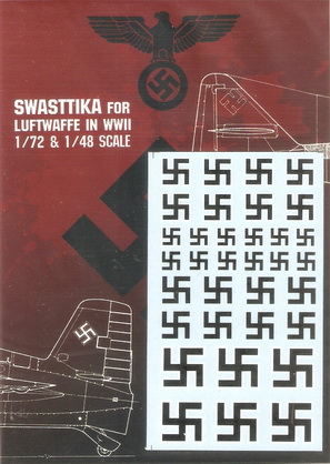 SWASTTIKA for Luftwaffe in WWII 1/72 and 1/48 Decal