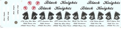 RSAF Black Knight 1/72 Decal 1