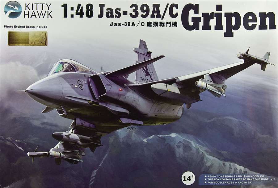 JAS-39 Gripen 1/48 Kittyhawk