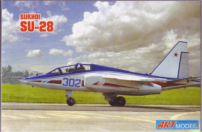 Sukhoi Su-28 trainer 1/72 Art Model