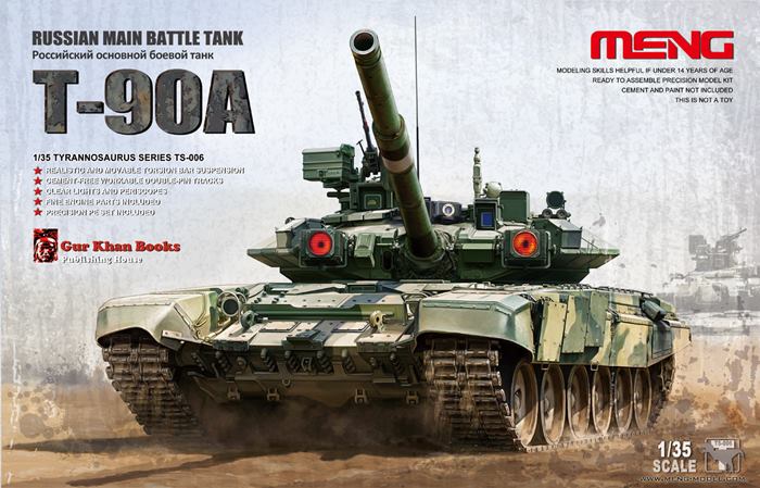 RUSSIAN MAIN BATTLE TANK T-90A 1/35 Meng