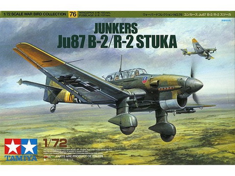 Junkers Ju87 B-2/R-2 Stuka 1/72 Tamiya