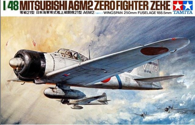 Mitsubishi A6M2 zero fighter (ZEKE) 1/48 Tamiya