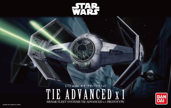 Star Wars TIE Fighter Advanced X1 1/72 Bandai