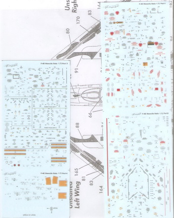 F-4E Stencil Data 1/72
