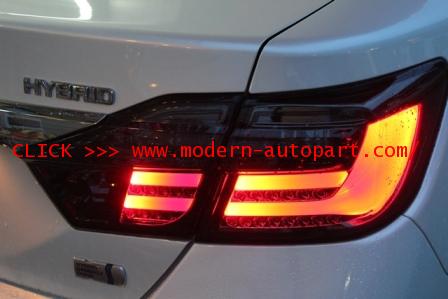 โคมไฟท้าย Tail Lamp for New CAMRY 2012 BMW S7 โคมดำ