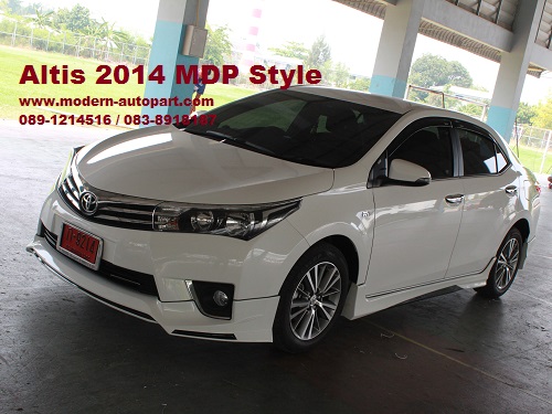ชุดแต่ง อัลติส Altis 2014 MDP Style แต่ง altis 5