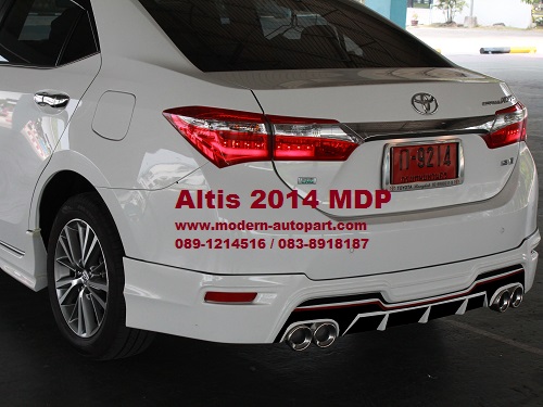 ชุดแต่ง อัลติส Altis 2014 MDP Style แต่ง altis 6